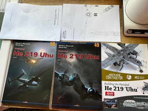 Heinkel 219 uhu volumes 1 - heinkel,