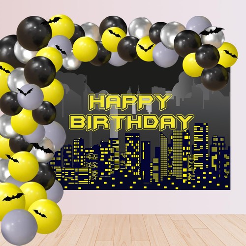 Pcs bat theme birthday - theme,