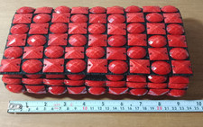 Butler and Wilson Clutch Purse with Red plastic Crystals                 [B25]