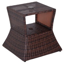 Outsunny Rattan Wicker Tea