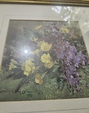 Vernon Ward Flower Print In