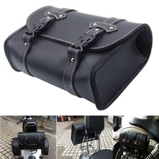 Motorcycle Saddlebags Bag Luggage Saddle Pannier Side Motorbike Leather Bags
