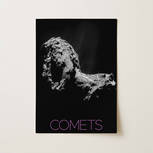 Nasa comet space photograph - comet,