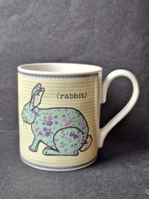 Bunny Rabbit Queens Forest Friends Fine China Hop Along Coffee Tea Mug Cup
