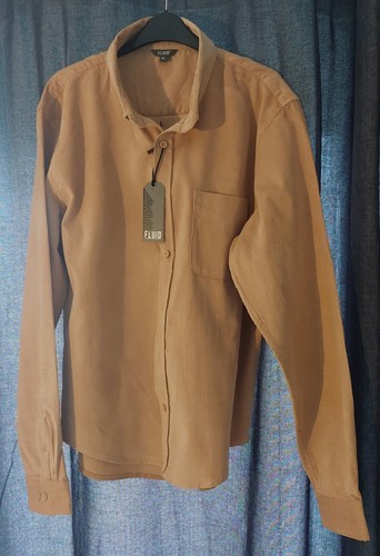 Mens brown corduroy - mens, shirt