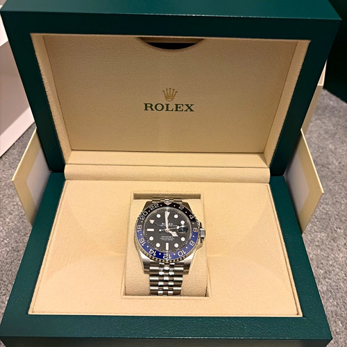 Rolex gmt master batgirl - rolex, gmt-master