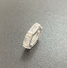 Truth Crystal Round Charm 925 Silver NEW 