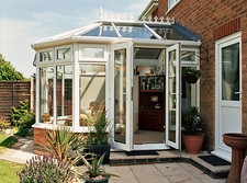 Full Height  Conservatory -2500X 2400 Victorian - White uPVC 