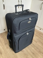 Black Soft-shell Suitcase