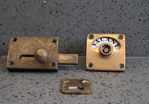 Vintage brass vacant - vintage,