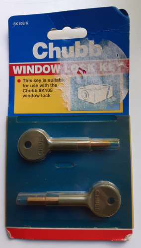 Genuine chubb window lock - genuine,