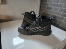 Mens Adidas Terrex Black Cold Ready Hiking Walking Boots Size Uk 10.5