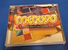 MENUDO, Lo que en una Epoca fue, 2005 SONY, NEW CD