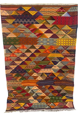 Moroccan berber kilim rug - moroccan,
