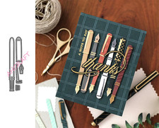 Pen Cutting Dies DIY Album