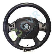 JAGUAR X-TYPE V6 SE MK1 (X400) Steering Wheel With Multifunctions 4X43-13A876-AC