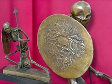 Bronze SKeleton Statue