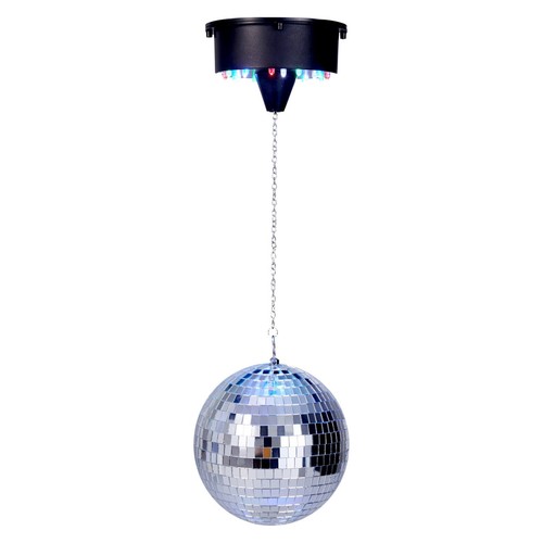 15cm silver mirror disco ball - 15cm,