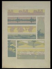 LANDSCAPE ART NOUVEAU - 1901
