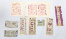 Last Tram Tickets July 1952