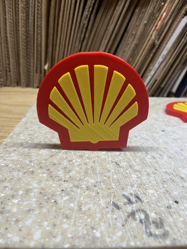 Shell gas oil - , sign