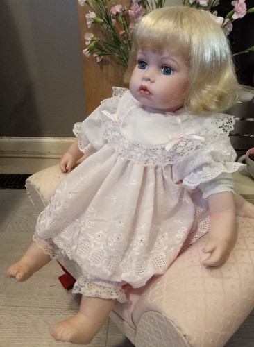 Adorable porcelain doll - adorable,