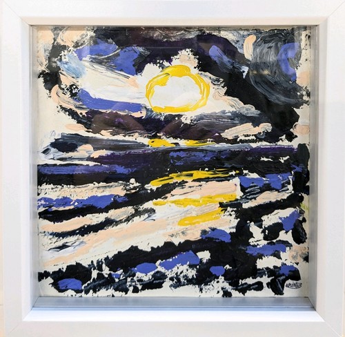 Sidmouth seascape painting - sidmouth,