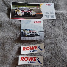 ROWE RACING CARD AND OFFICIAL DECALS X3 2025 BMW M4 GT3  laptop sim rig toolbox