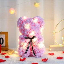 25cm artificial teddy rose - 25cm,