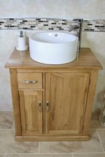 Bathroom Vanity Unit Oak