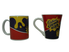2 x Collectable Cadburys Creme Egg Mugs Vintage EASTER ? ?