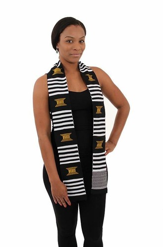 Woven kente sash - kente,