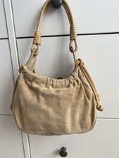 L.K. Bennett Mini Suede Handbag.