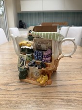 Cardew Design Market Stall Teapot. Clarkes Shoes. 1995. Signed P. Cardew