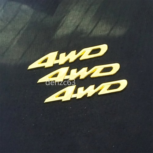 4wd chrome gold - gold, metal