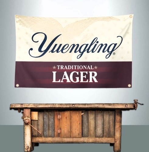Yuengling lager 5 banner - lager, 3'