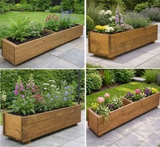 Wooden Planters Garden Pot