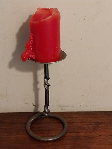 Vintage forged iron - , pricket