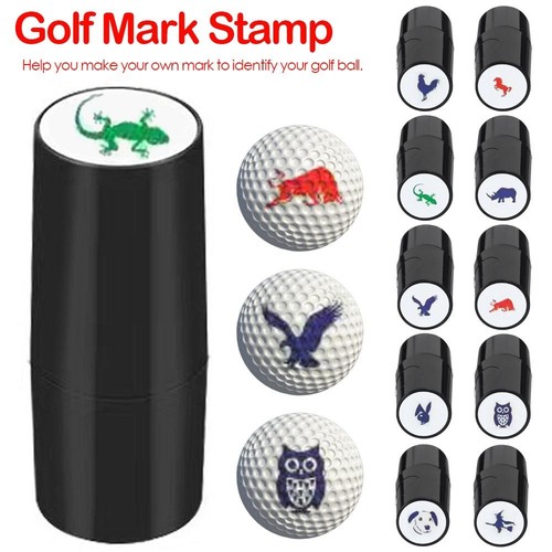 Gift plastic golf ball stamper - plastic,