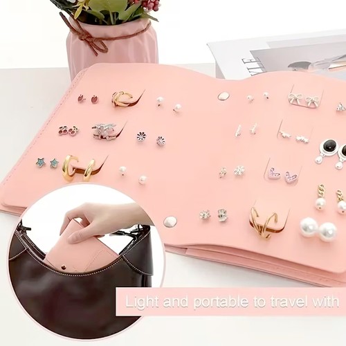 Storage book earring ear - book, studs
