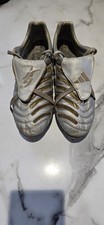 David Beckham 2004 adidas predator pulse Dragon football boots Silver Size 9.5