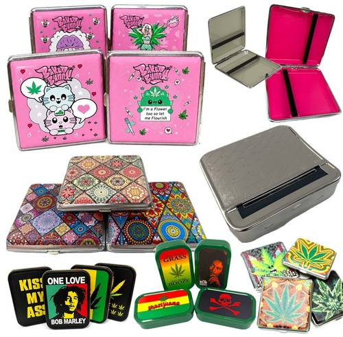 Metal cigarette case - metal,