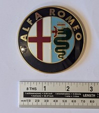 Used Alfa Romeo Car Badge/Logo (Part Number 60596492)