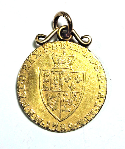 Rare george 111 1789 solid - george,