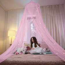 Bollepo Pink Bed Canopy with