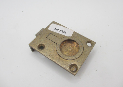 Antique brass cabinet lever - antique,