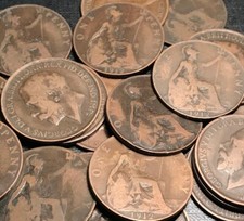 TITANIC YEAR BRITISH PENNIES