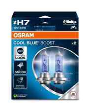 OSRAM Cool Blue Boost H7 Car Headlight Bulbs (Twin) - New Version -  80W 5500K