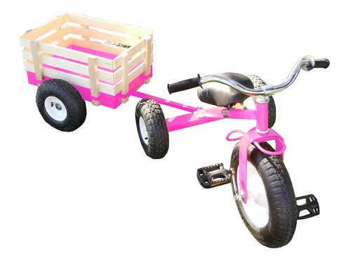 Classic pink tricycle with - classic,