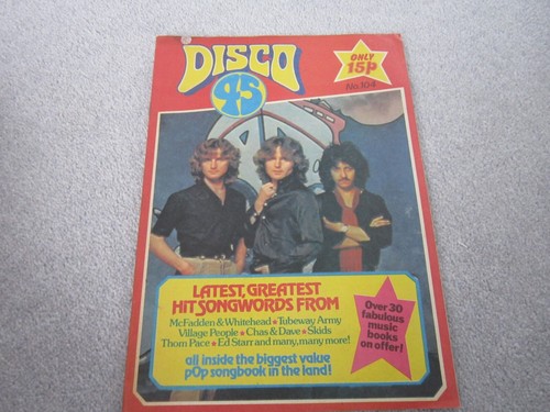Disco songbook magazine - songbook,
